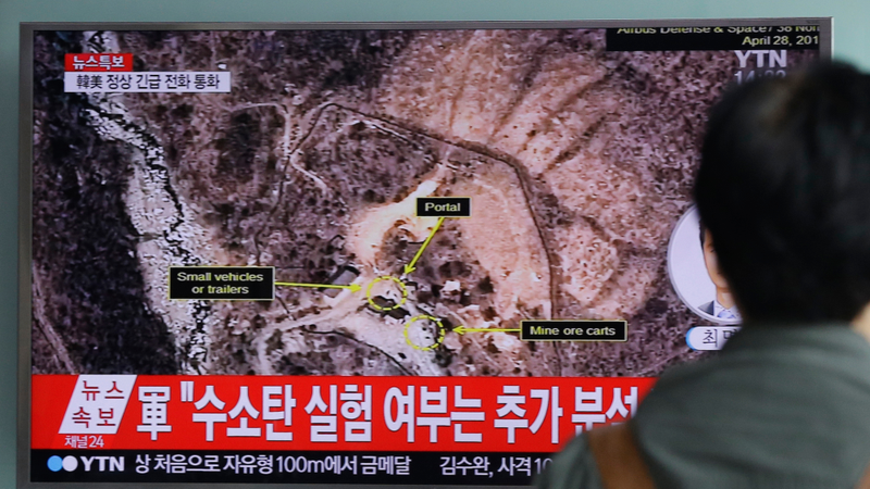 Punggye-ri. Photo: AP